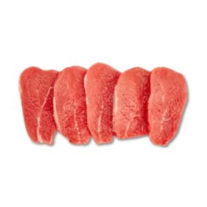 Frozen-Beef Round Top Inside (Cañada, Cut 4-5 oz ) 10 Pounds bulk
