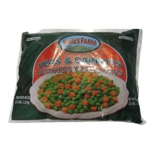 Frozen James Farm - IQF Peas & Carrots - 2.5 lbs