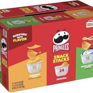 Pringles Snacks Stacks Variety Pack Chips 48 Ct