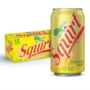 Squirt- Citrus Soda - Cube 24/12 oz cans