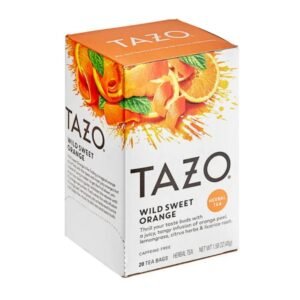 Tazo herbal tea wild sweet orange CF 20Ct