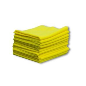 ACA - Yellow Microfiber Knuckle Buster Towels - 12 ct