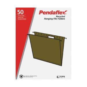 Pendaflex Essentials Letter-Size Hanging File Folders 50 Ct