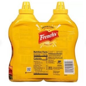French's 100% Natural Classic Yellow Mustard 30 oz., 2 pk.