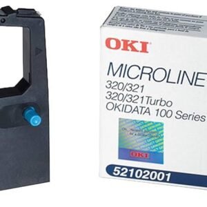 Oki Dot Matrix Ribbon Cartridge - Black - 4 / Bundle - 3 Million Characters  ( microline 320/321)