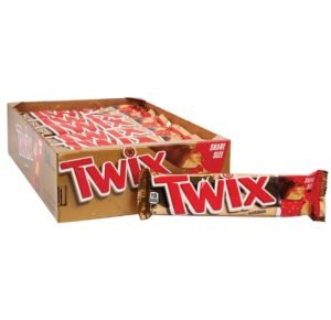 Twix Candy Bars, King Size - 24/3.02 oz