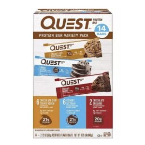 Quest - Protein Bars Gluten Free, Variety Pack 14 Ct