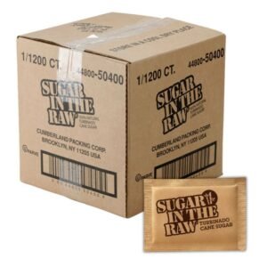 Sugar In The Raw Packets, 4.5 grams - 1200 ct