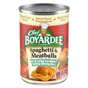 Chef Boyardee - Spaghetti & Meatballs Pasta - 24/14 oz Can