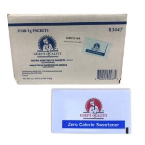 Chef's Quality - Blue Sugar Substitute Packets - 1000 ct