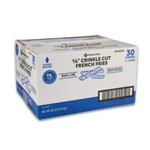Crinkle Cut French Fries - 30 lbs