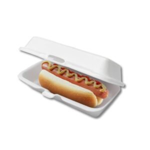 Darnel - Hot Dog Foam Hinged Container - 500 ct bag