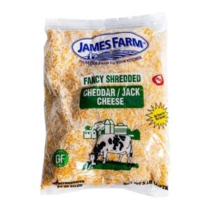 James Farm - Fancy Shredded Cheddar Cheese - 5 lbs