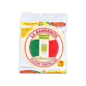 La banderita - Tortilla flour 8” 12Ct