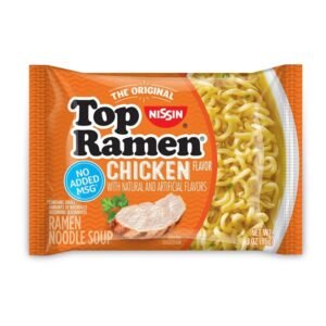Nissin Top - Ramen Noodles Chicken Flavor - 24/3 oz