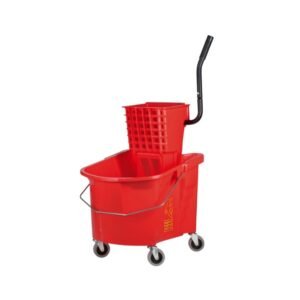 Red Continental Mop Bucket Combo - 35qrt