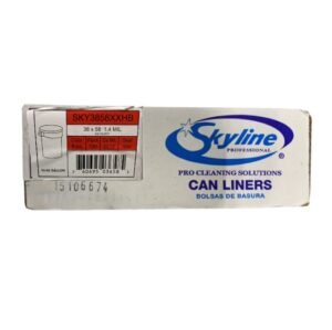 Skyline - Black Trash Bags 55-60 Gal - 100 Ct