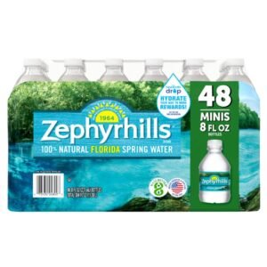 Zephyrhills - Natural Spring Water - 48/8 oz plastic bottles