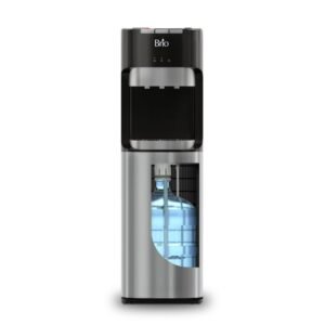 Brio - Bottom Loading Water Cooler for 5 Gal Hot, Room Temperature, and Cold, Child Led Display