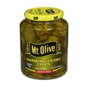 Mt. Olive - Hamburger Dill Pickle Chips - gallon