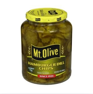 Mt. Olive - Hamburger Dill Pickle Chips - gallon