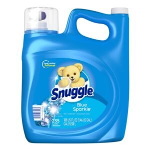 Snuggle Blue Sparkle Liquid Fabric Softener, 188 oz
