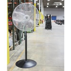 Strongway Industrial Pedestal Fan - 30in 6500 CFM-3076 - Image 2