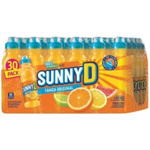 SunnyD Tangy Original Sports Bottles 12oz / 30Ct