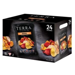 Terra Real Vegetable Chips, Original 1/24Ct