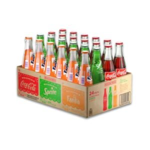 Coca-Cola, Fanta, Sprite Variety Pack - Mexico Glass Bottles, 355ML , 24 Ct
