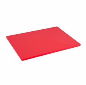 Cutting Board - Red, Poly, 15x20x0.5"