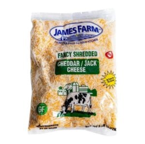 James Farm - Fancy Shredded Cheddar & Monterey Jack Cheese - 5 lb Bags