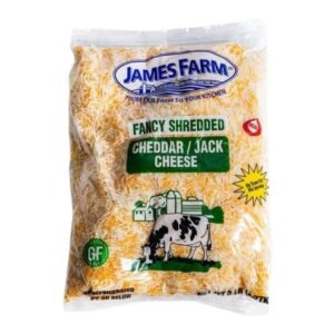 James Farm - Fancy Shredded Cheddar & Monterey Jack Cheese - 5 lb Bags