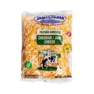 James Farm - Shredded Cheddar Jack Cheese - 5 lbs