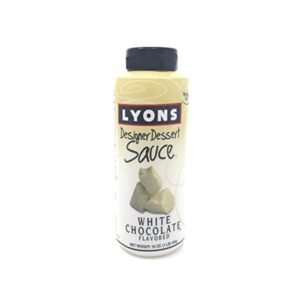 Lyons - White Chocolate Dessert Sauce 16oz