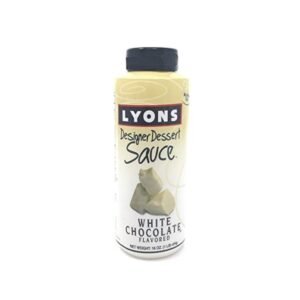 Lyons - White Chocolate Dessert Sauce 16oz