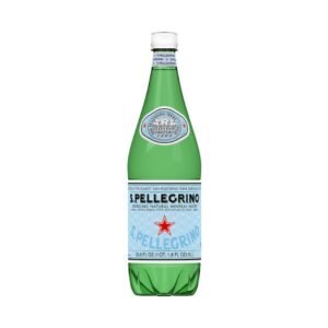 San Pellegrino - Sparkling Natural Mineral Water - 12/1 Ltr plastic bottles