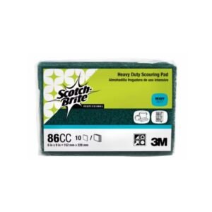 Scotch-Brite - Heavy Duty Scouring Pads 86CC, 6x9 - 10 ct