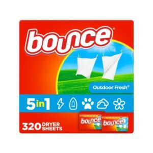 Bounce Fabric Softener Dryer Sheets, Outdoor Fresh, 320 ct.