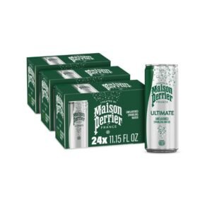 M Perrier Slim Can  Unflavor 24/ 330ml