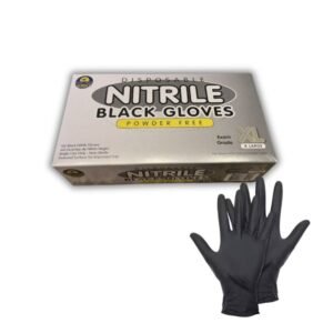 Sunset- Nitrile XL Black Gloves 1000Ct