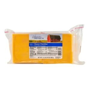 Wisconsin Premium - Sliced Mild Cheddar Cheese - 1.5 lbs