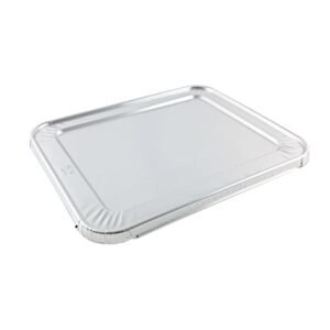 Heavy Duty Lids for Half Size Steam Table Pans - 100 ct
