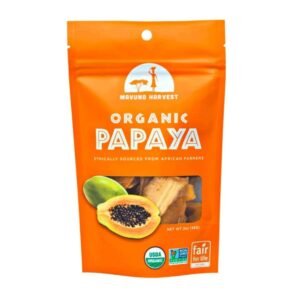 Mavuno Harvest - Organic Dried Papayas 6/2oz