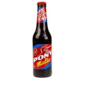 Pony - Malta Soda, 11.1 oz, 24 Ct