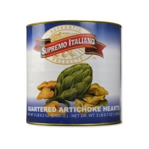 Supremo Italiano - Quartered Artichoke Hearts 5 Lb Can