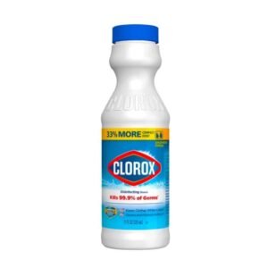 Clorox Disinfecting Bleach, Concentrated Formula, Regular, 28/11 Oz