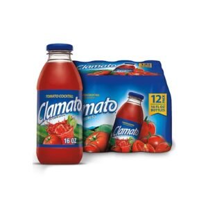 Mott's Clamato Juice - 12/16 oz glass bottle
