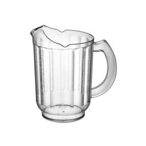 Cambro PL60CW135 Plastic Pitcher w/ Thumb Grip, Clear, 60 oz