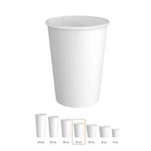 Cup hot coffee style 12 oz - 1000 Ct